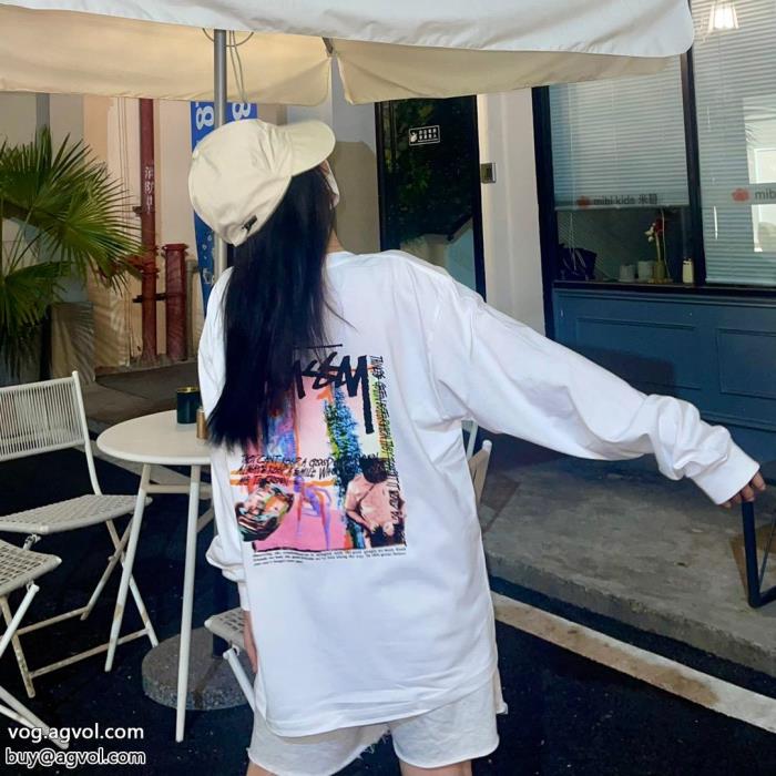 ステューシースーパー コピー 安心超稀少在庫あり即発長袖Tシャツ_0_2