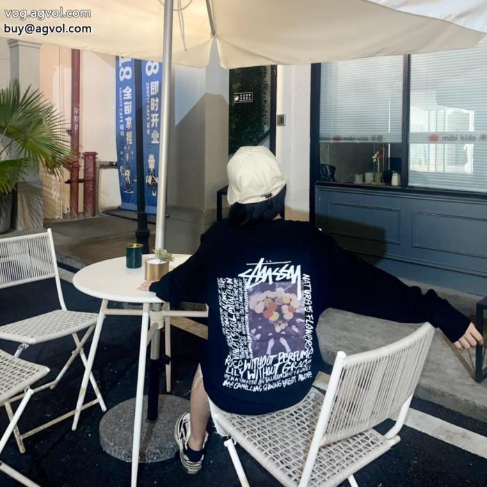 コピー 品 ブランドSTUSSY2023らしい華やか最新で完売確実長袖Tシャツ_0_2