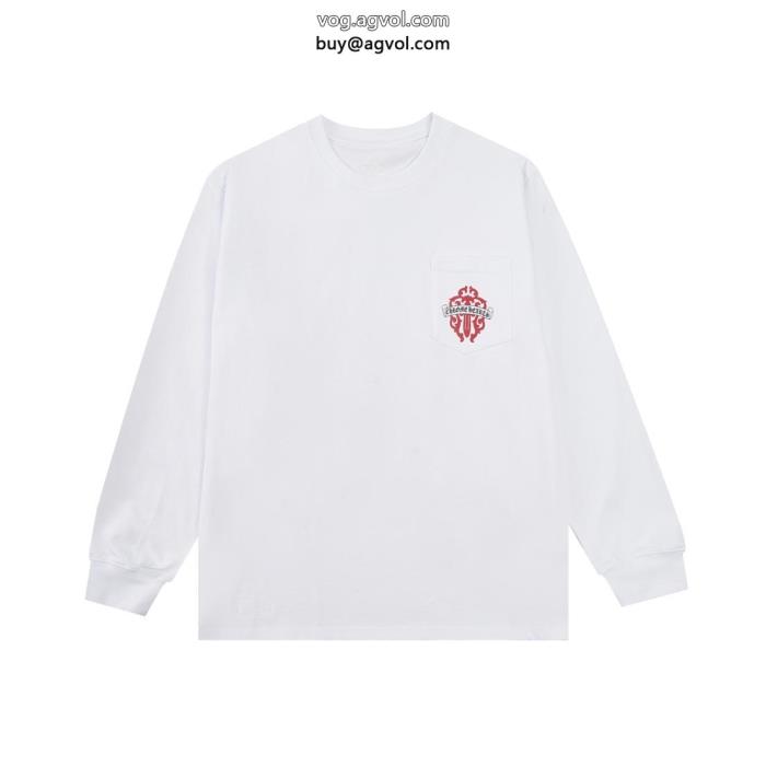 長袖Tシャツブランド コピー 通販洗練された印象憧れブランドクロムハーツ_0_3