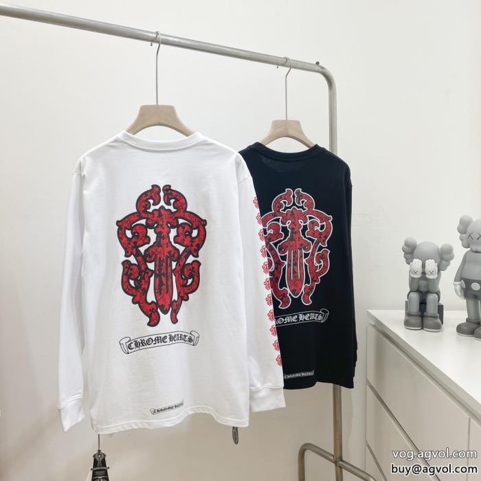 長袖Tシャツブランド コピー 通販洗練された印象憧れブランドクロムハーツ_0_4