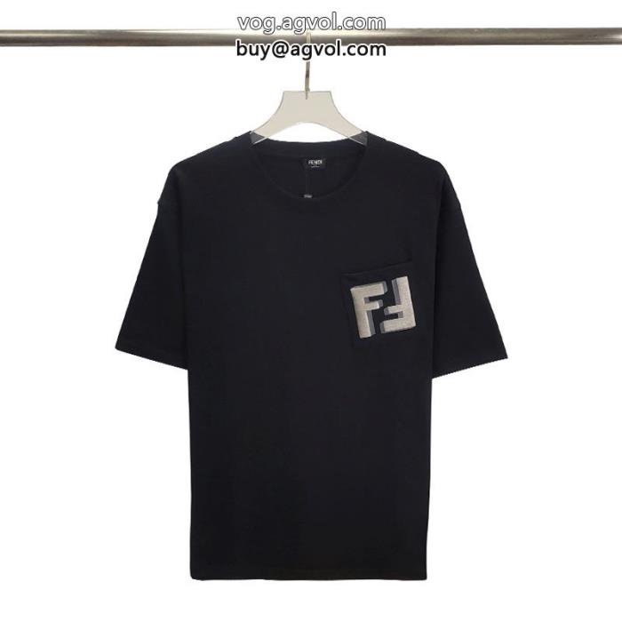 ブランド 品 コピーVIP価格23SS海外発 23SS 異素材FENDI半袖Tシャツ_0_0