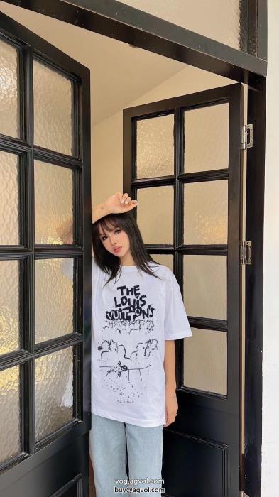 LOUIS VUITTON在庫確保済大人な印象が溢れ出る半袖Tシャツスーパー コピー 安心_1_3