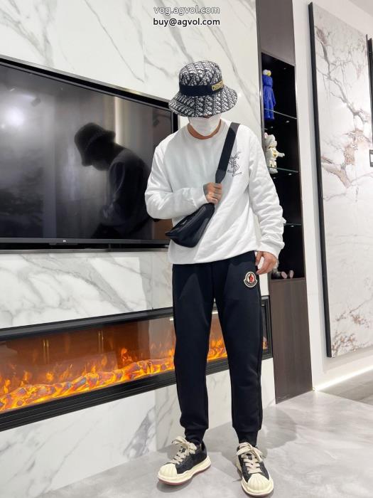 上品ですっきり、好感度抜群販路限定モデルスラックスブランド フェイクMONCLER_0_2
