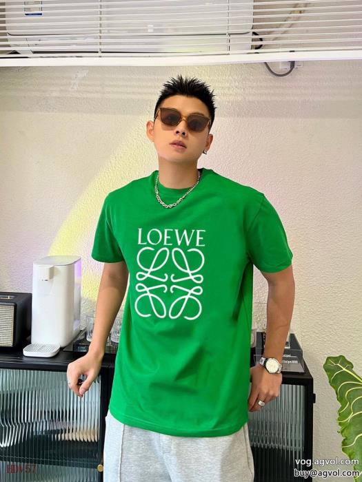 セールで格安爽やかな色合い半袖TシャツLOEWEコピー 商品 販売_0_4