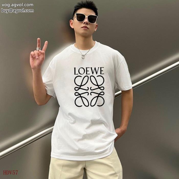 セールで格安爽やかな色合い半袖TシャツLOEWEコピー 商品 販売_0_6
