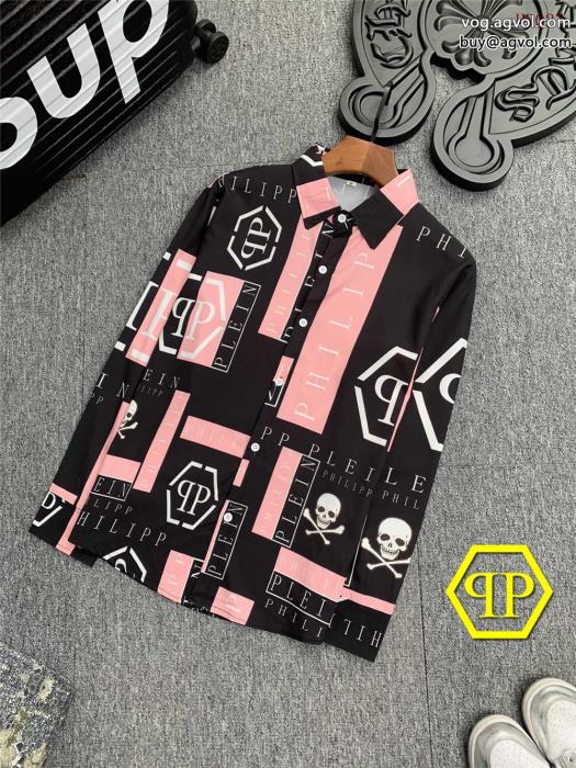 一目惚れした北欧ブランドブランド コピー  長袖シャツPHILIPP PLEIN_0_2