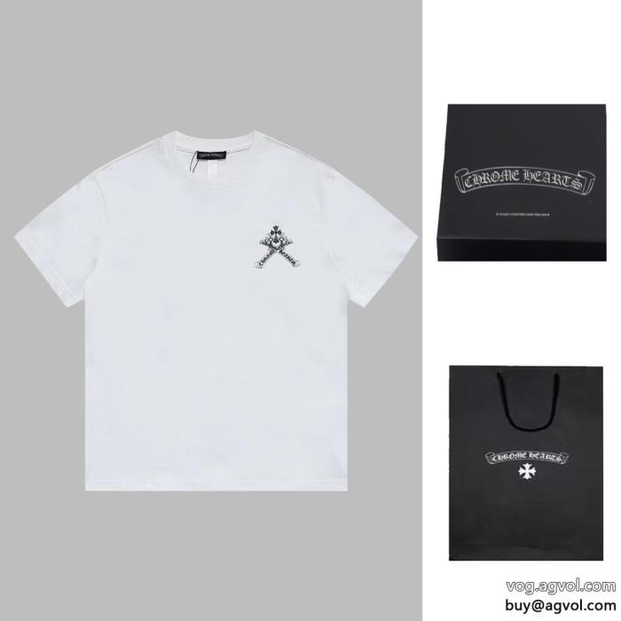 在庫あり即発SS23残り僅半袖Tシャツコピー ブランド 優良クロムハーツ_0_2