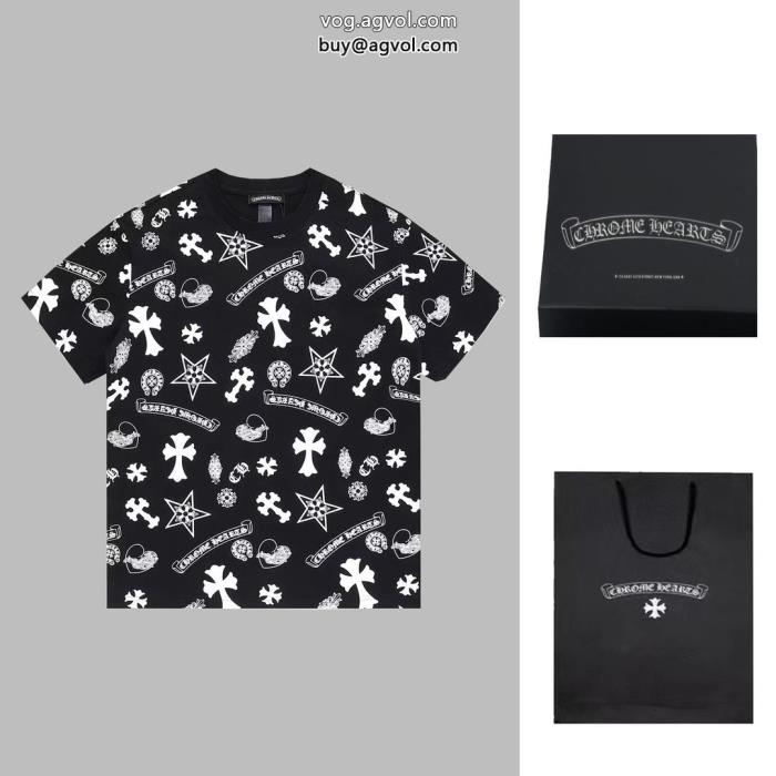 スーパー コピー 通販 優良クロムハーツ半袖Tシャツ高い人気激レア_0_1