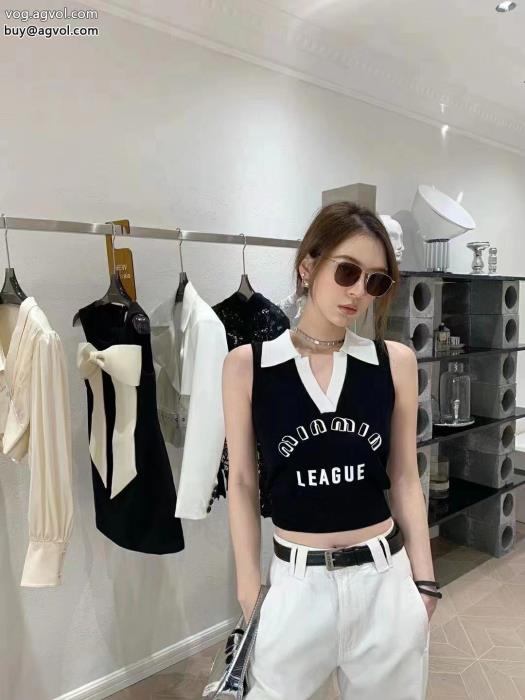 MIUMIU半袖Tシャツセレブ愛用今年売れた人気のスタイル激安 通販 専門_0_2