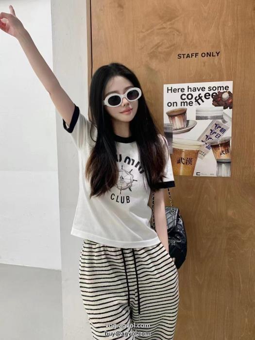 スーパー コピー 安心ミュウミュウ半袖Tシャツ人気ブランド今季大人気のデザイン_0_3