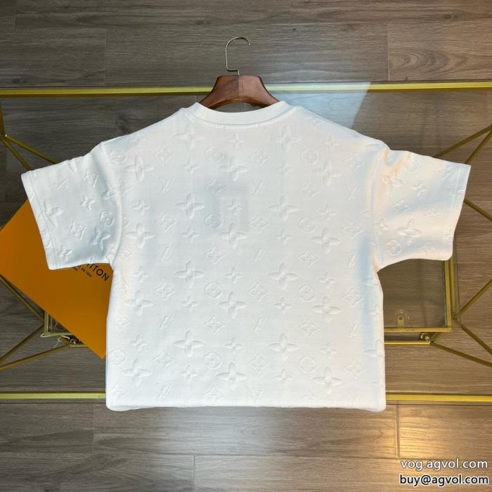 大変お買得残りサイズわずか半袖Tシャツブランド スーパー コピー 優良LOUIS VUITTON_0_2