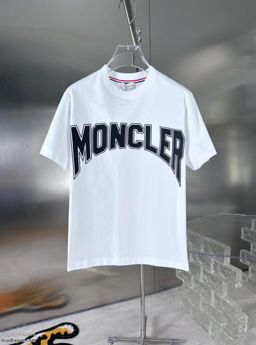 MONCLER半袖Tシャツ偽物 ブランド着こなし自在王道コンビ_0_2