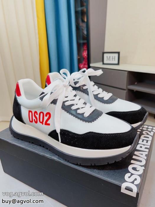 コピー 商品 ブランドDSQUARED2スニーカー存在感大ストリートを感じさせる_0_2