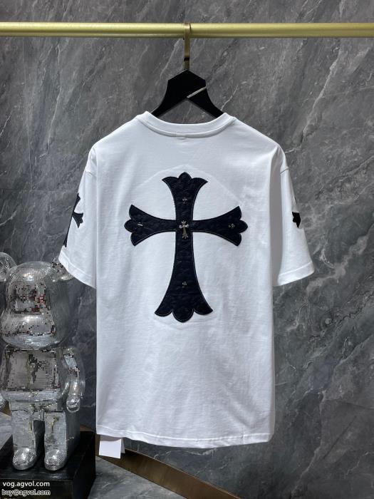 ブランド アクセサリー 激安華やかな印象SS23極上発売半袖TシャツCHROME HEARTS_0_1