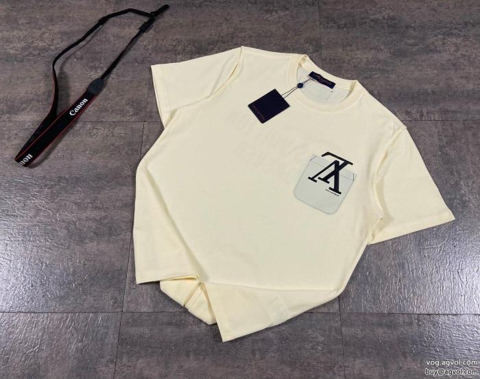 LOUIS VUITTONコピー 商品 販売肌触りの良いサラりと海外大人気アイテム半袖Tシャツ_0_0