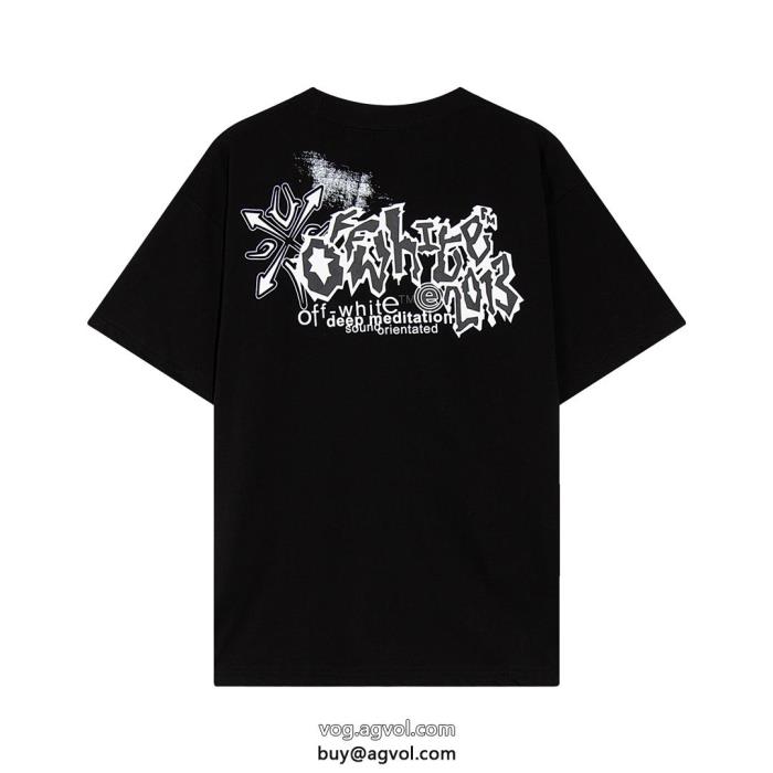 Off-White半袖Tシャツ激安 通販 専門清潔感溢れる今だけSALE_0_3