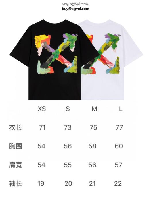 男女兼用注文殺到Off-White半袖Tシャツ偽 ブランド_0_0
