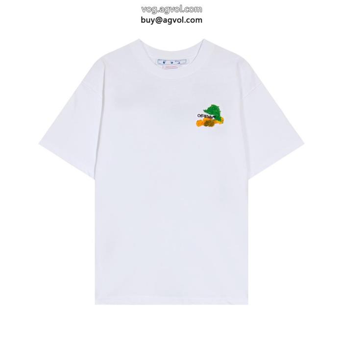 男女兼用注文殺到Off-White半袖Tシャツ偽 ブランド_0_2