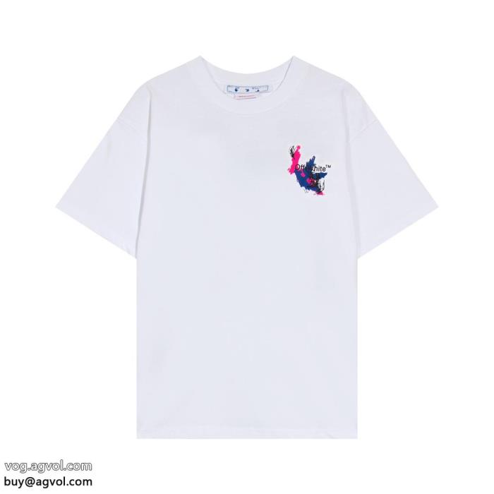 通気性のいい雑誌掲載半袖Tシャツスーパー コピー ブランド 専門Off-White_0_1