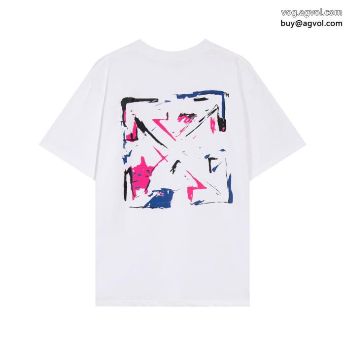 通気性のいい雑誌掲載半袖Tシャツスーパー コピー ブランド 専門Off-White_0_2
