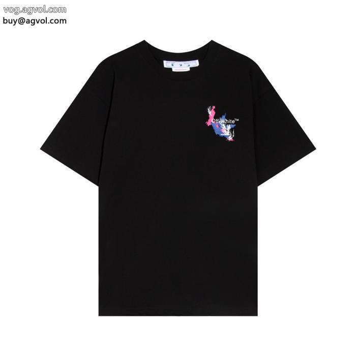 通気性のいい雑誌掲載半袖Tシャツスーパー コピー ブランド 専門Off-White_0_4