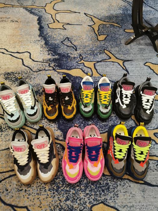 ブランド コピー 通販新作モデル23SS 異素材スニーカーOff-White_1_0