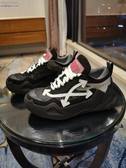ブランド コピー 通販新作モデル23SS 異素材スニーカーOff-White_1_2