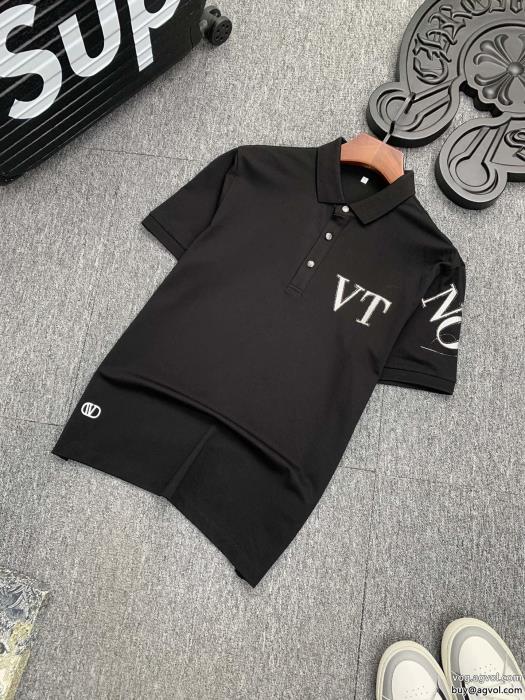 半袖シャツ快適な着心地人気確定 ブランド フェイクVALENTINO_0_1