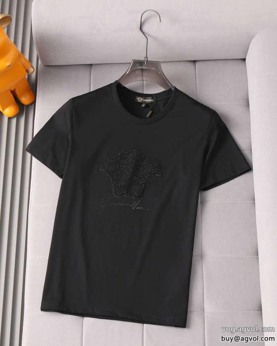 スーパー コピー ブランド 専門半袖Tシャツ希少なアイテム旬デザインVERSACE_0_0