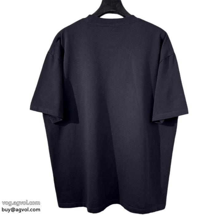 偽 ブランド 通販VERSACE注文殺到肌触りの良いサラりと半袖Tシャツ_0_2