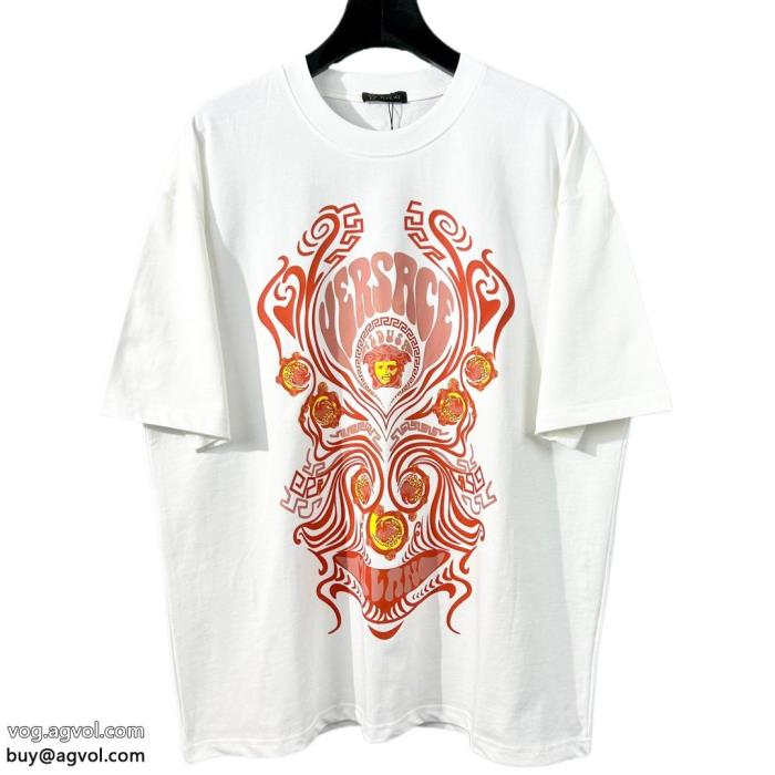 VERSACE超カッコイイ販売店舗限定モデル半袖Tシャツブランド コピー 優良_0_0