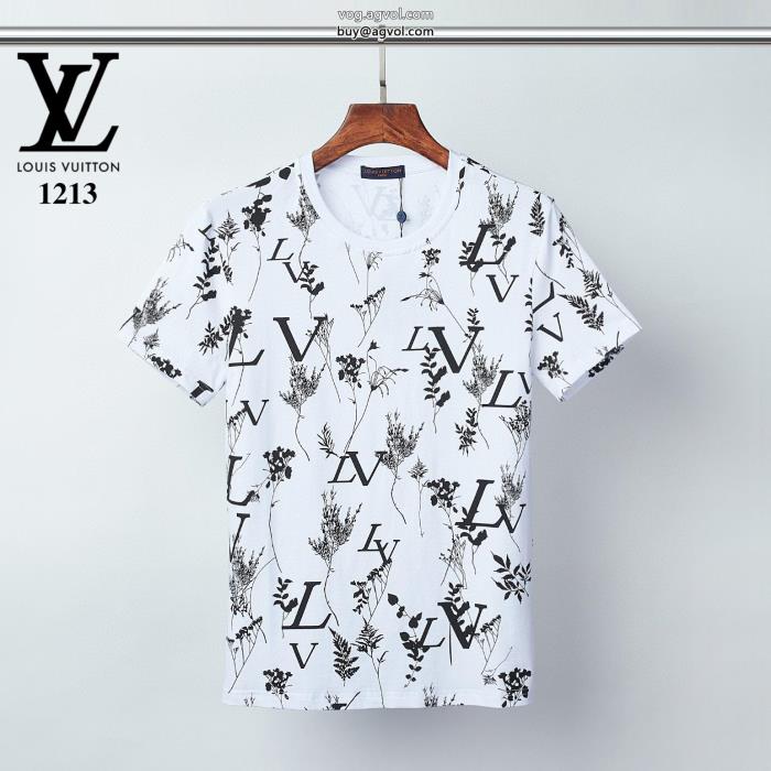 半袖Tシャツ偽物 ブランド 販売ルイ ヴィトン新しい斬新なスタイル超稀少_0_2