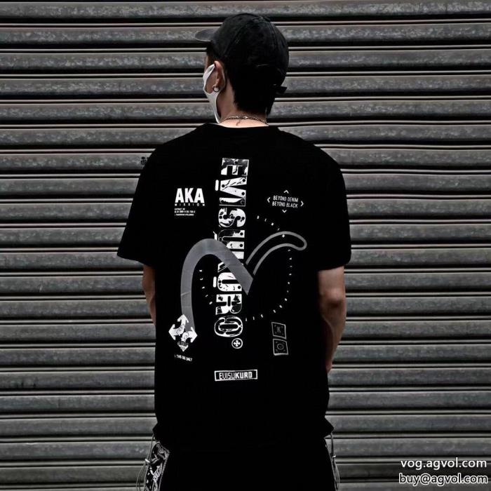 EVISU半袖Tシャツ激安 通販 ブランドSS23完売必至今っぽいトレンド_0_0