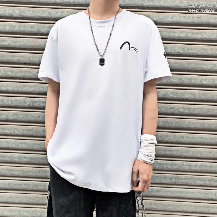 EVISU半袖Tシャツ激安 通販 ブランドSS23完売必至今っぽいトレンド_0_2