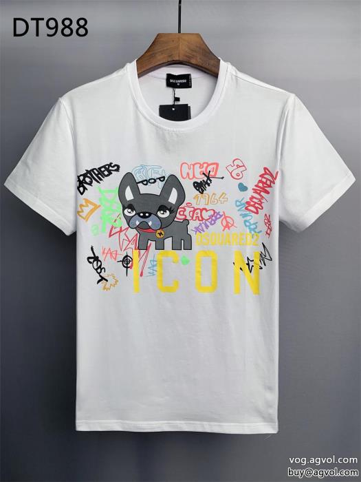 半袖Tシャツ偽 ブランド ディースクエアード232023の大人コーデ完売必須　限定SALE_0_0