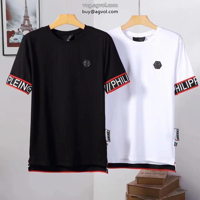 今年のトレンドカラー清涼感半袖Tシャツブランド コピー 通販PHILIPP PLEIN_0_1