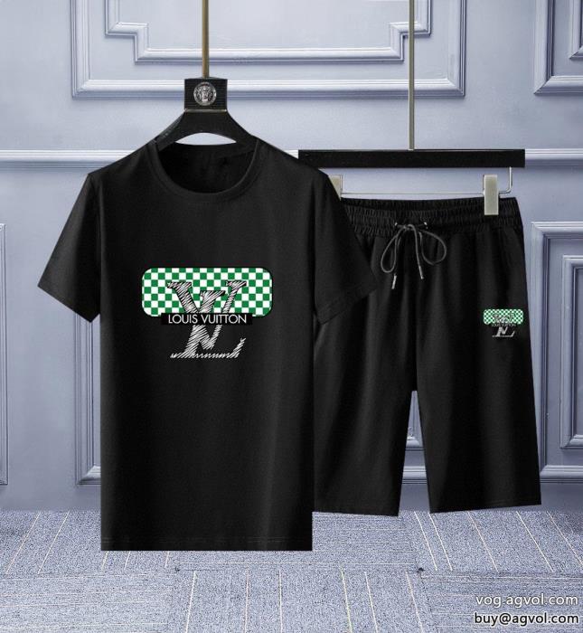 ルイ ヴィトン偽物 ブランド 販売半袖Tシャツ雑誌掲載ユニセックススタイル_0_1