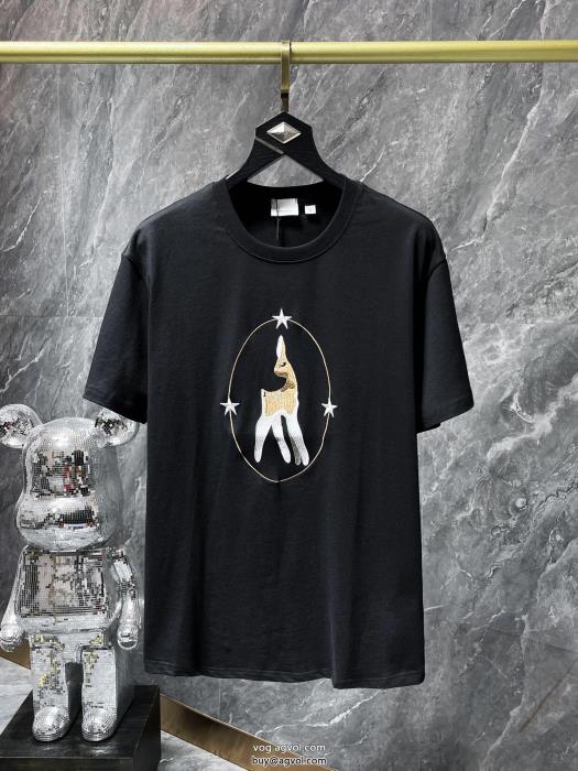 バーバリー2023最新作　完売必至海外限定モデル 新作通販 ブランド半袖Tシャツ_0_0