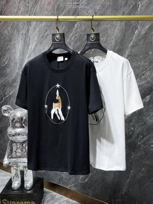 バーバリー2023最新作　完売必至海外限定モデル 新作通販 ブランド半袖Tシャツ_0_2