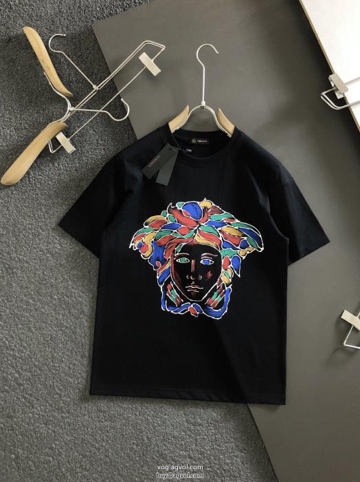 半袖Tシャツ偽 ブランド 通販ヴェルサーチ在庫セール大人な印象が溢れ出る_0_0