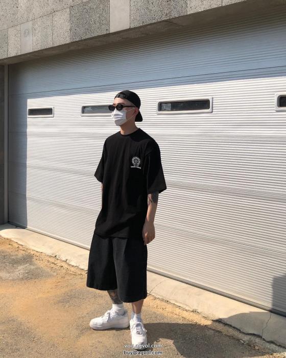 好印象な上品スタイル今年流大人っぽさCHROME HEARTSブランド アクセサリー 激安半袖Tシャツ_0_0