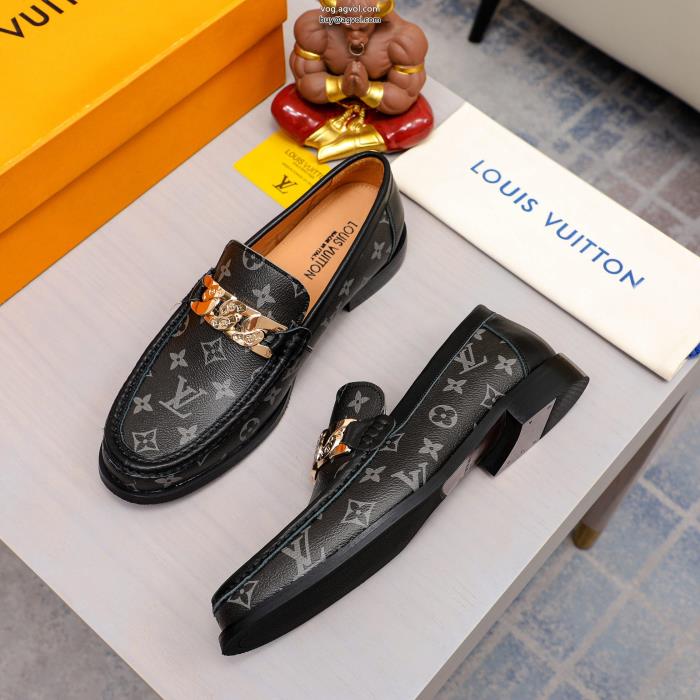 LOUIS VUITTON大変お買得爆発的人気ビジネスシューズスーパー コピー 販売_0_1