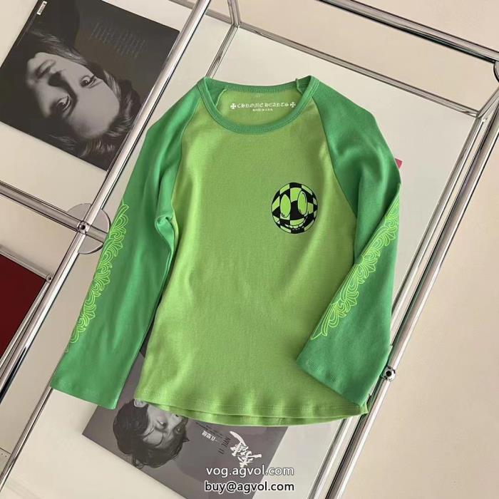 クロムハーツ上質感カジュアルスタイルを軽快にブランド 偽物 通販長袖Tシャツ_0_1