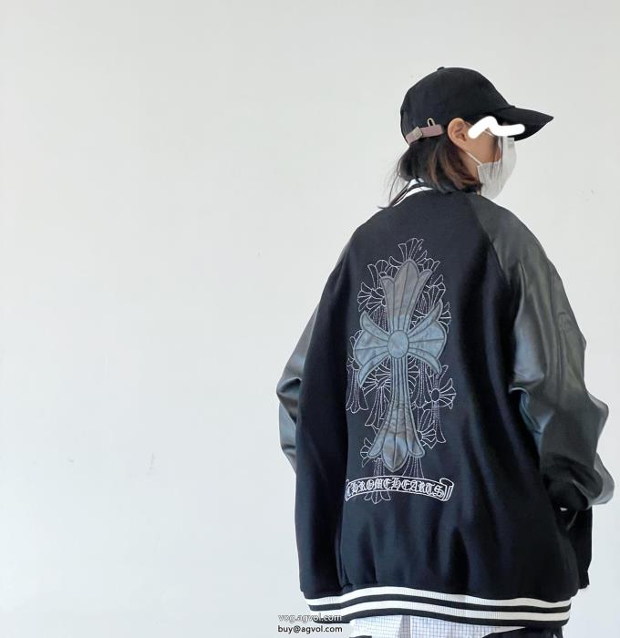 偽物 ブランド 販売低価格高級感も漂いコートCHROME HEARTS_0_4