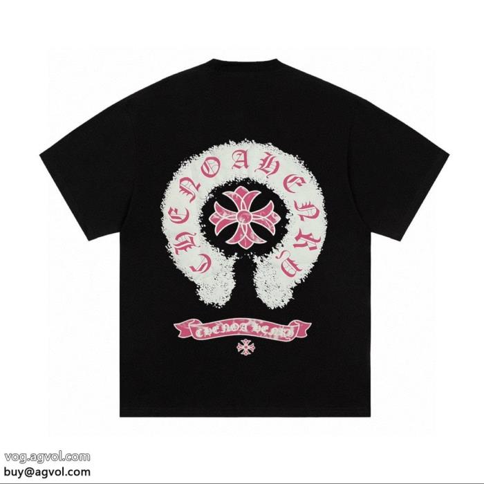 CHROME HEARTSブランド 偽物半袖Tシャツ高級感あるトレンドを追求した新作_0_0