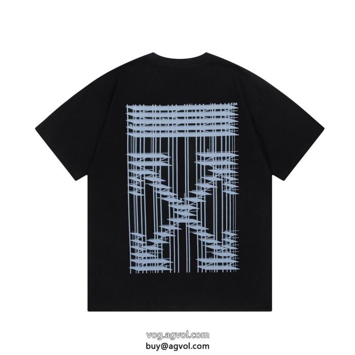 ブランド フェイクスペシャルプライス新作限定華やかキュート半袖Tシャツオフホワイト_0_1