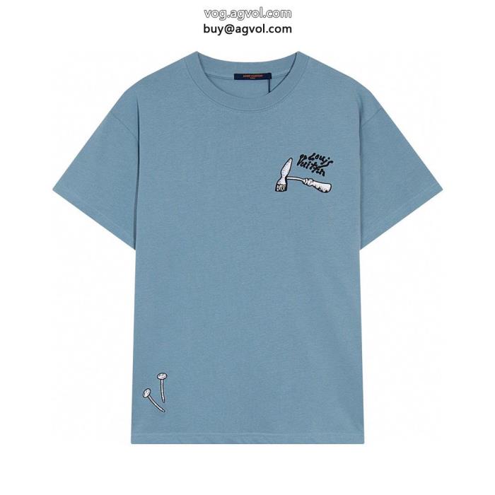 LOUIS VUITTON今年も人気SS23注目スタイルコピー 通販半袖Tシャツ_0_1