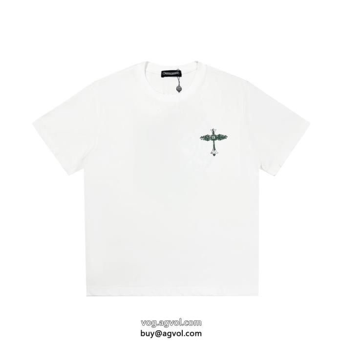 コピー 商品 販売クロムハーツ半袖Tシャツ人気の高さ激安通販サラサラの着心地_0_1