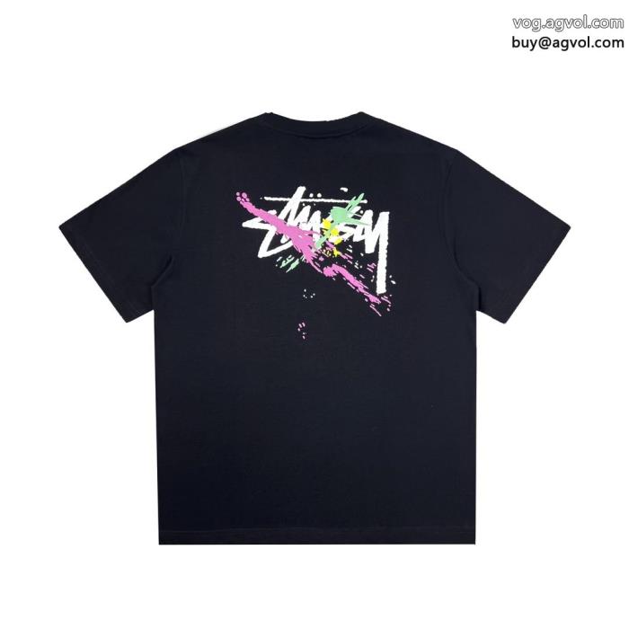 スタイルUPして着こなすSS23オシャレ半袖TシャツSTUSSYブランド コピー 販売 _0_3