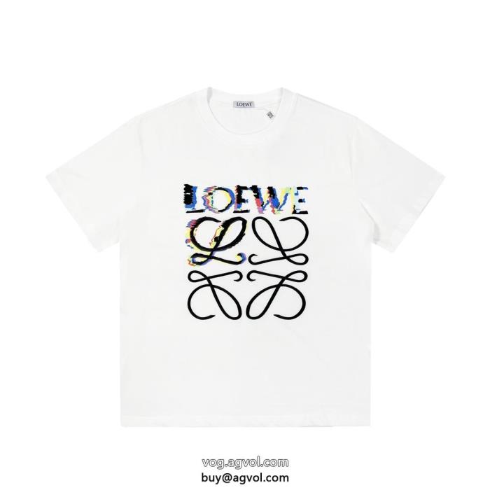 ロエベブランド 品 スーパー コピー大人着用可プレミアム品質半袖Tシャツ_0_0